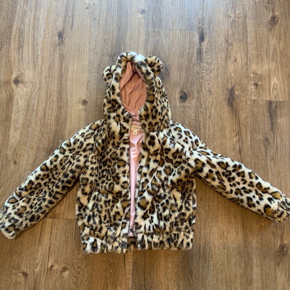 Girls Faux Fur Coat